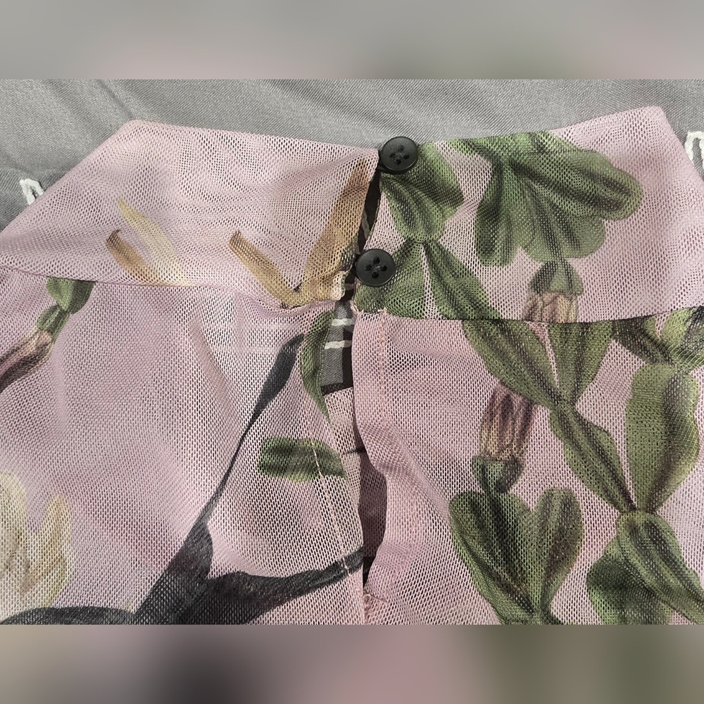 ALL SAINTS Nolina Elia Bodysuit In Blush Size 12 - Picture 7 of 9